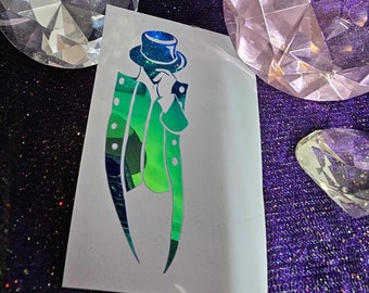 Great Showman Vinyl Decal in Shimmering Holographic or Alternate Colors Made from Long-Lasting Quality Vinyl