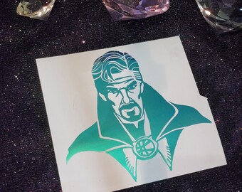 Strange Inspired Vinyl Decal in Shimmering Holographic or Alternate Colors Made from Long-Lasting Quality Vinyl