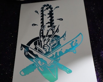 Killers Vinyl Decal in Shimmering Holographic or Alternate Colors Made from Long-Lasting Quality Vinyl