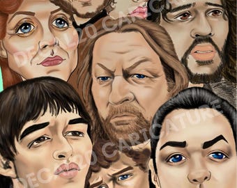 Caricature Prints
