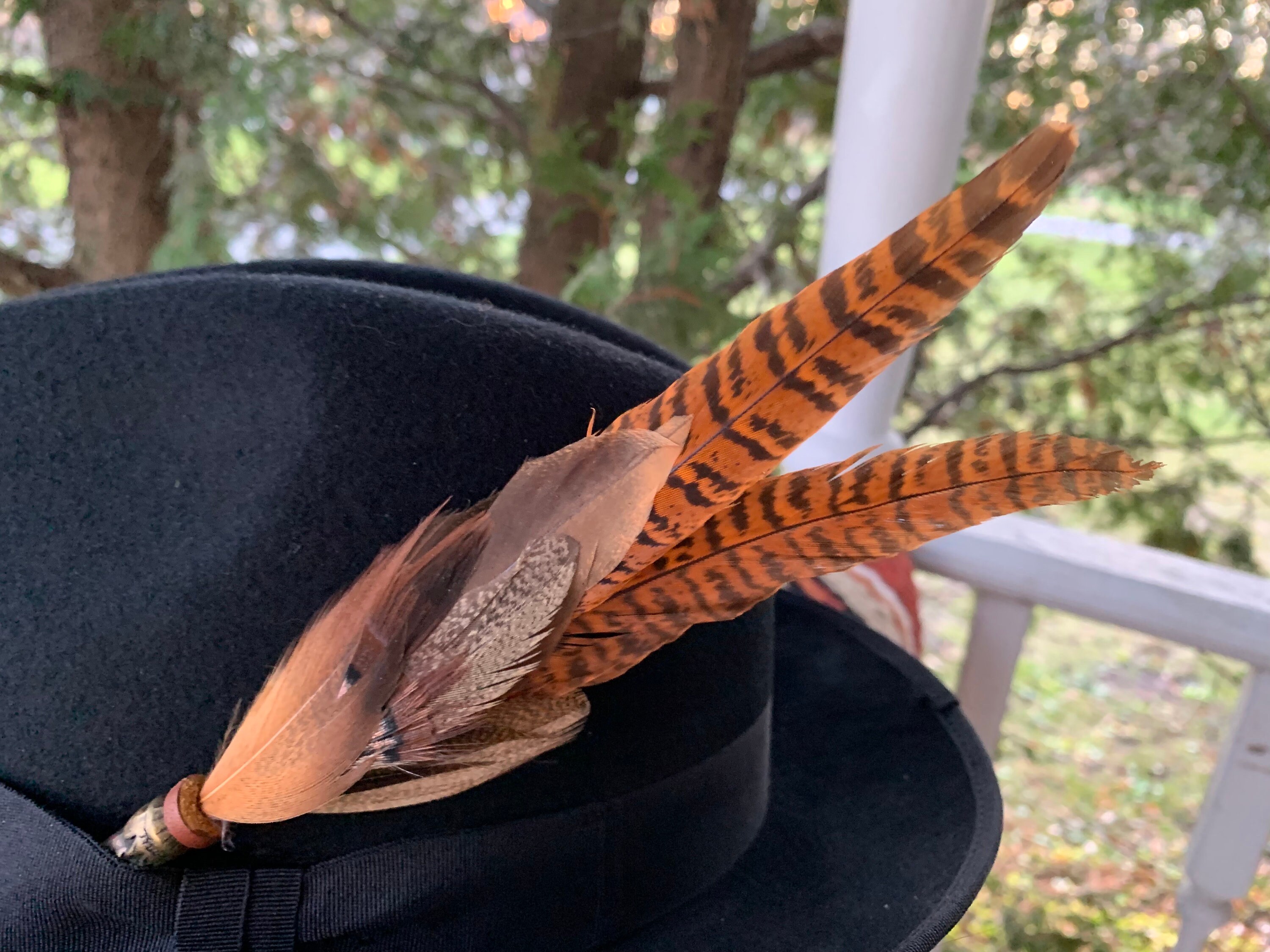 Cowboy Hat Feather, Hat Feather, Western Feather, Hand Crafted Hat Feather  Embellishment 