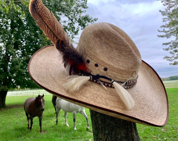 Buckaroo Cowboy Hat Feather, Western Hat Feather, Hat Feather