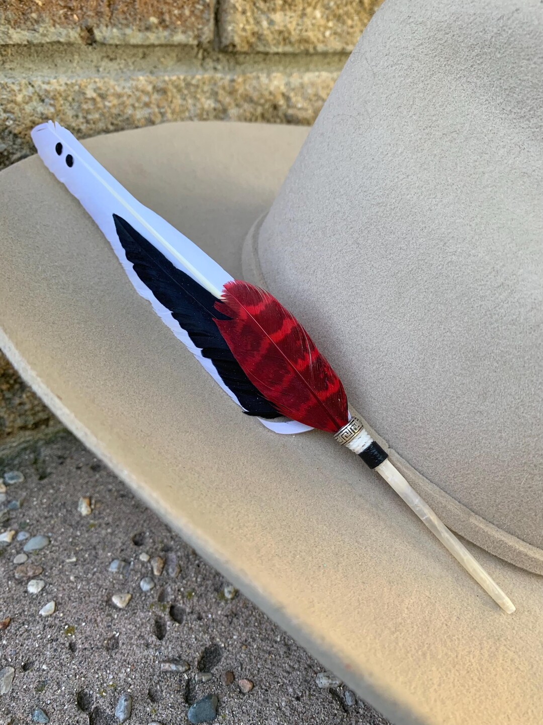Hat Feather, Custom Cowboy Hat Feather, Western Hat Feather, Ranch Ware ...