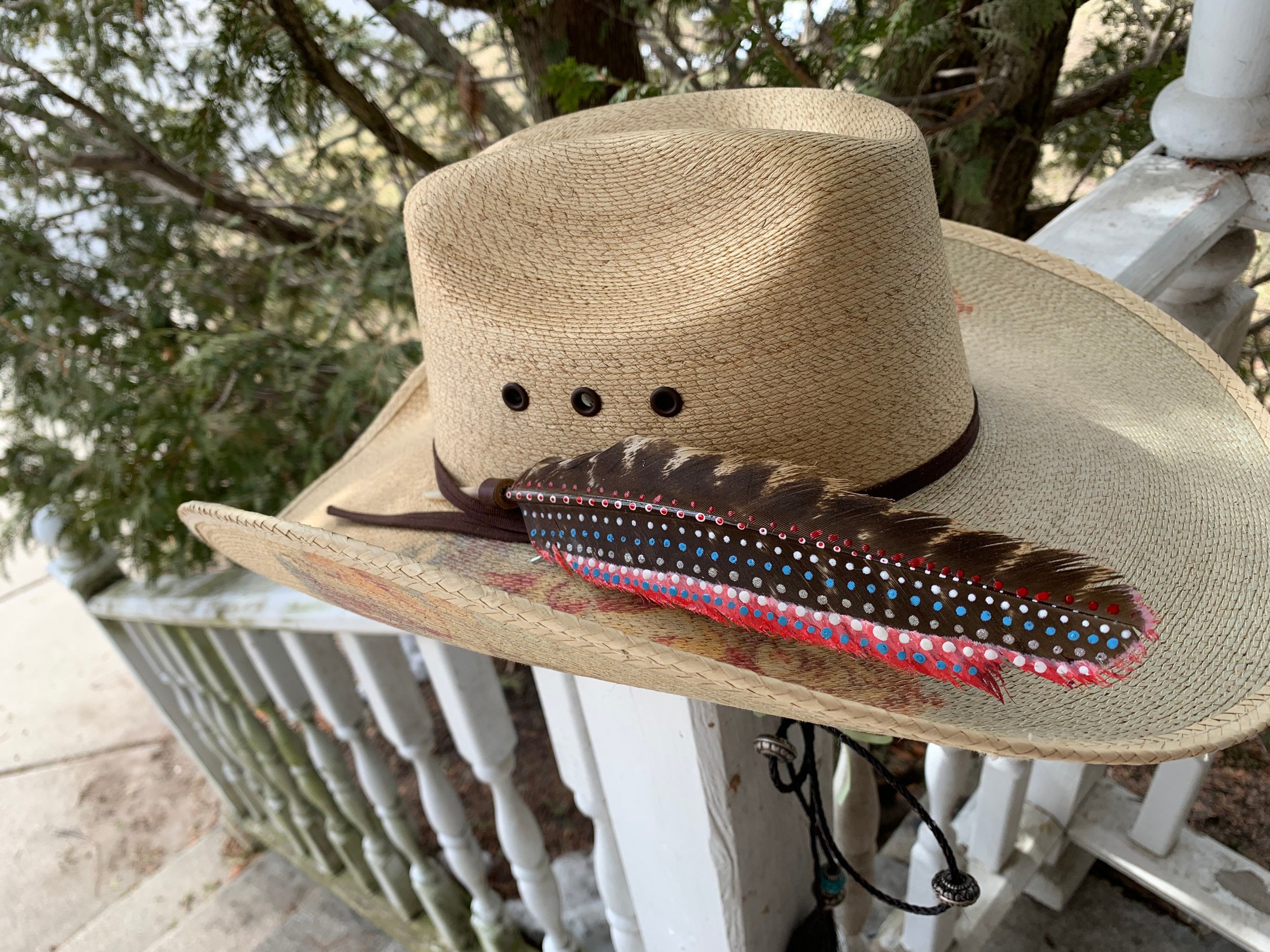 Boho Hat Feather , Hat Feather, Western Hat Feather, Cowboy Hat