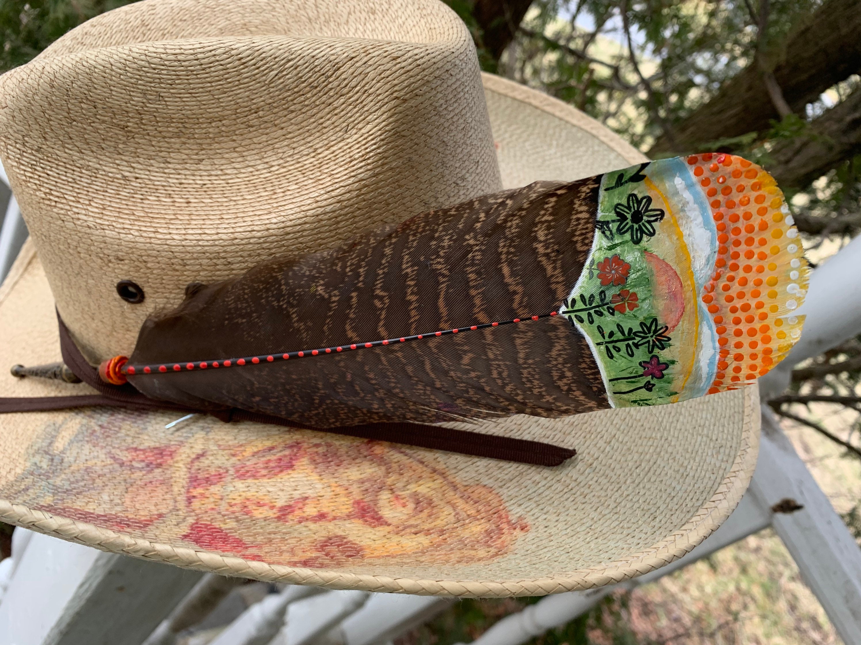 Boho Hat Feather , Hat Feather, Western Hat Feather, Cowboy Hat