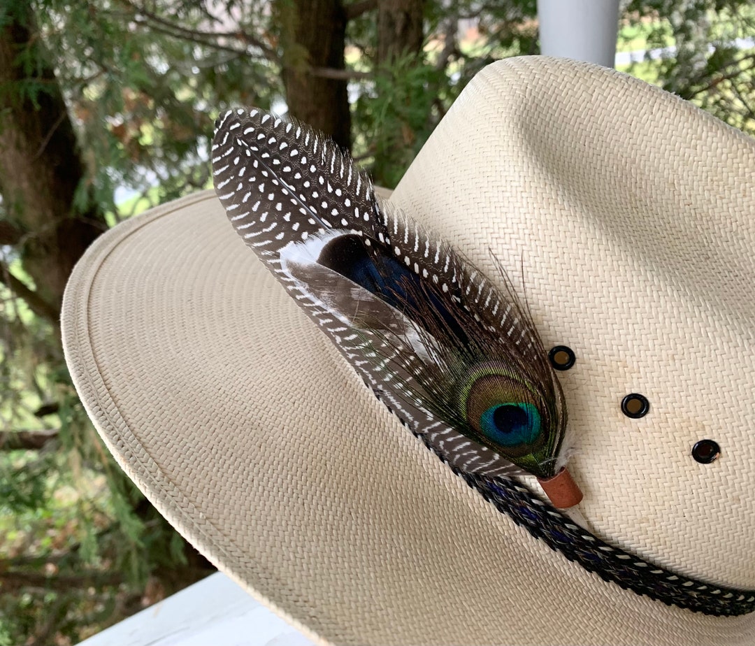 Cowboy Hat Feather Natural Feather for Hat Western Feather Etsy