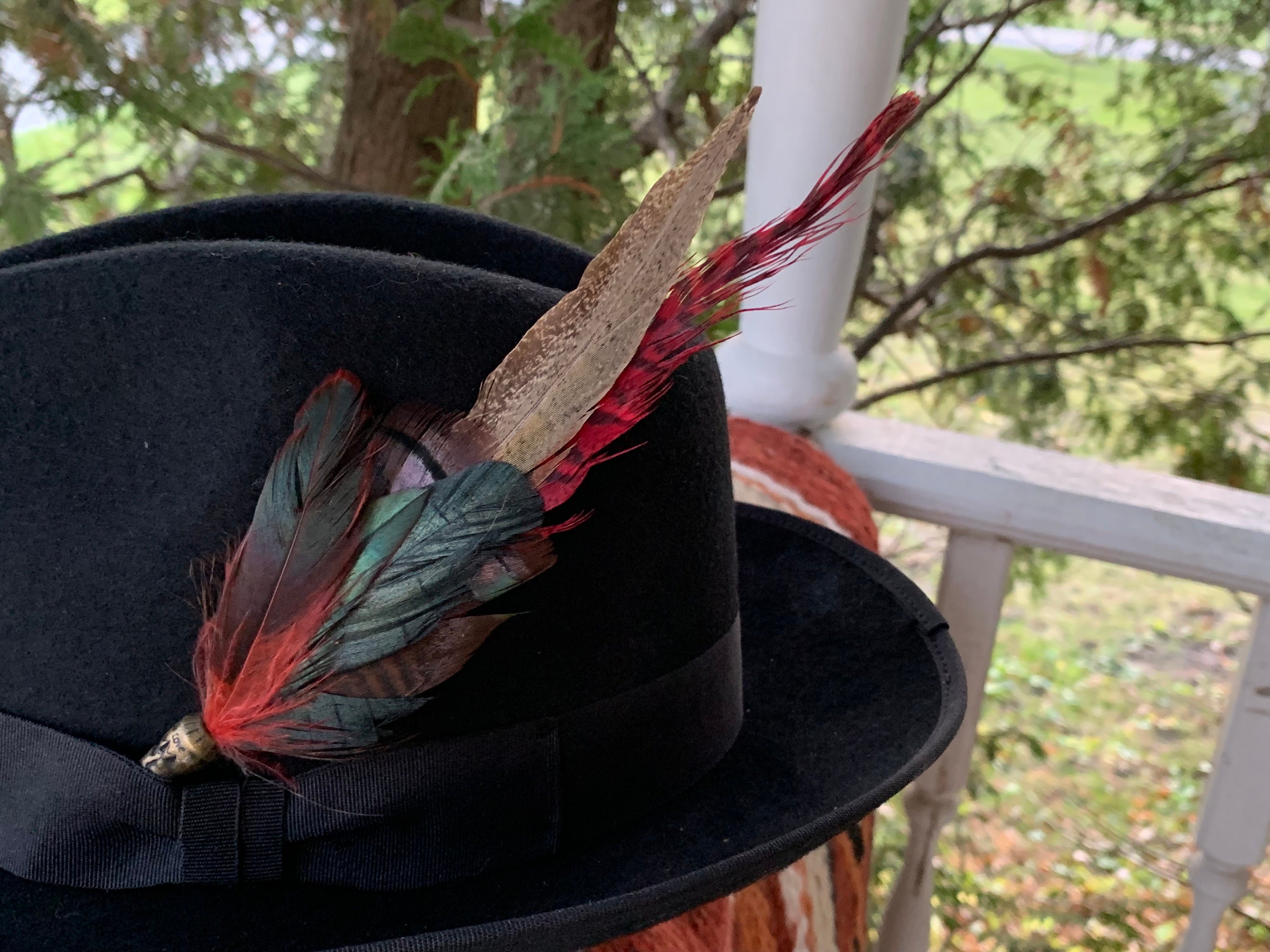 Hat Feather, Western Hat Feather, Cowboy Hat Feather, Fedora Hat