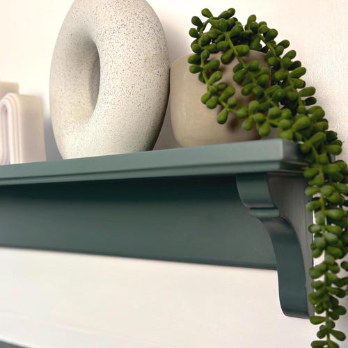 Handmade Shaker Shelf: MDF, Ready to Paint