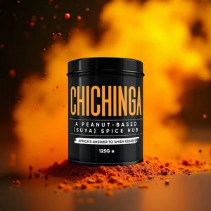 Aliño de especias Suya a base de maní y chichinga