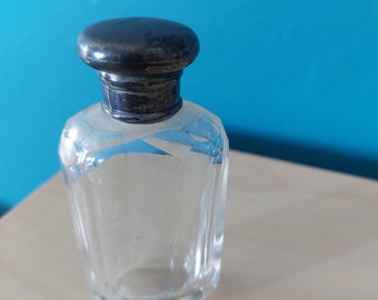 Edwardian Silver Topped Dressing Table Bottle