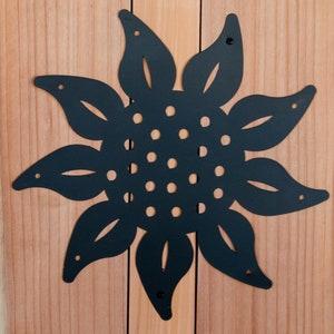 Metal Garden Art Sunflower