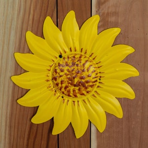 Sunflower Metal Garden Art