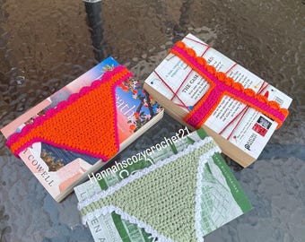 Crochet Thong Bikini Bookmark, Reader gift, Novelty bookmark