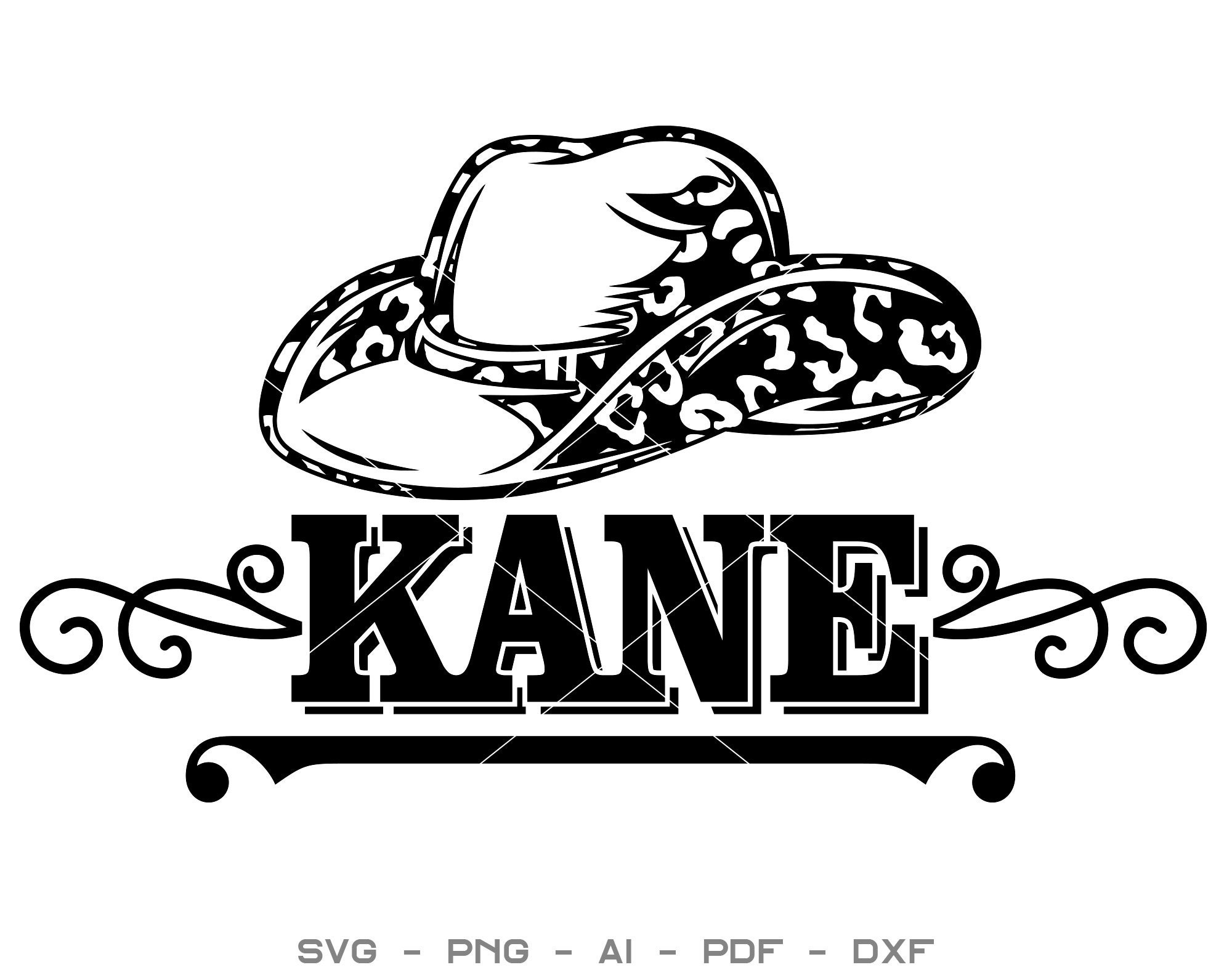 Kane Svg Download File for Cricut Laser Cut and Print Etsy UK
