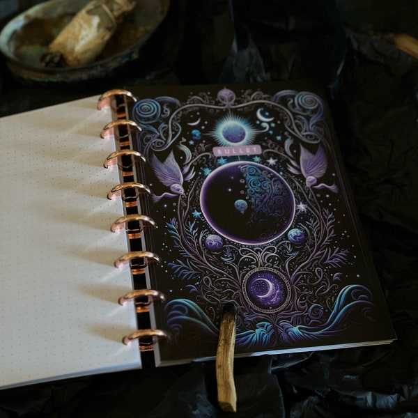 Half Witch - Bullet Journal Notebook op schijven