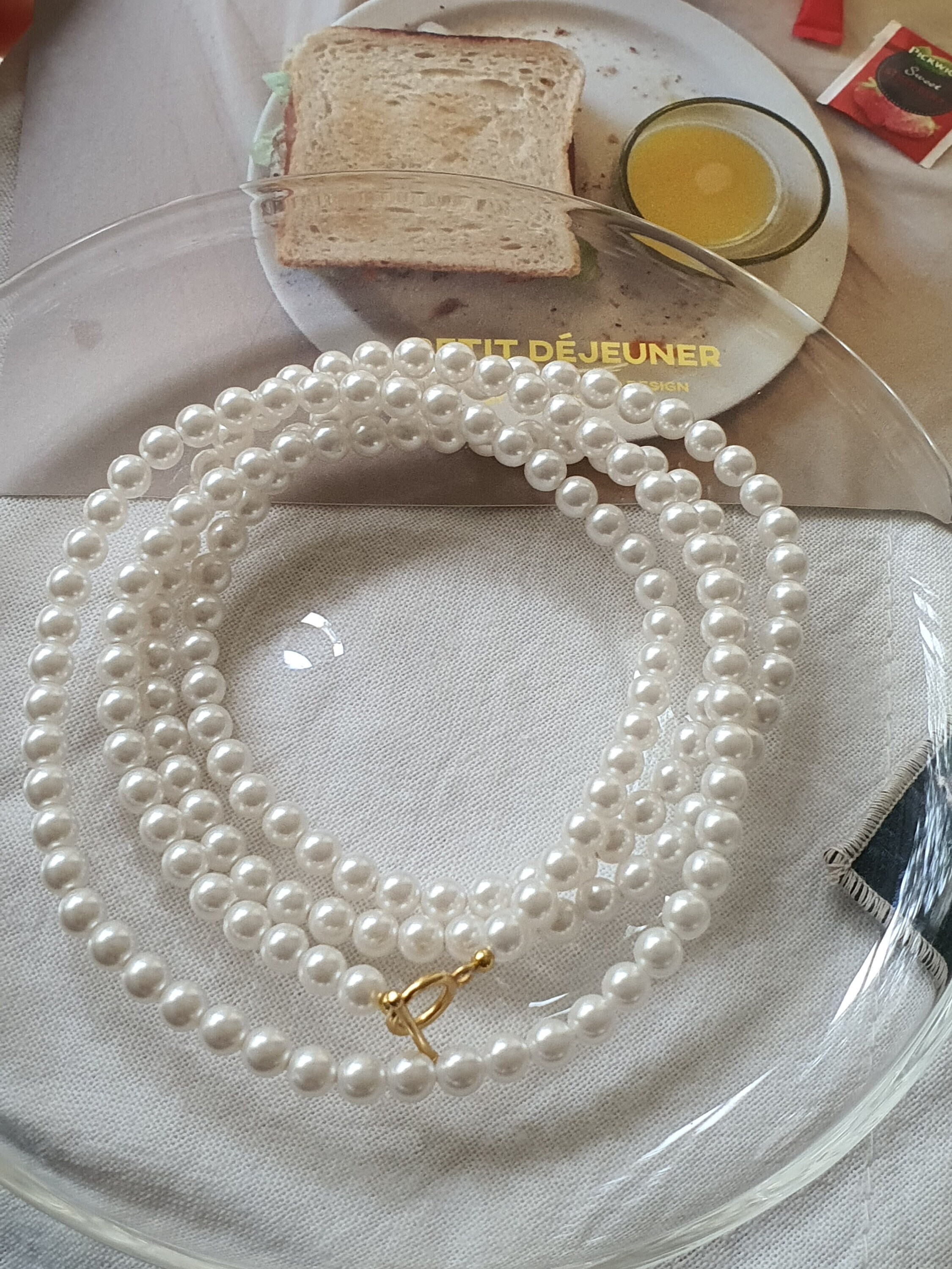 Buy Oversized Pearl Necklace Online In India - Etsy India