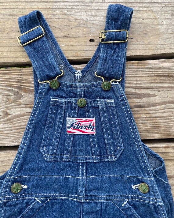 Liberty Denim Sz 5 Vintage Overalls for Kids Cuto… - image 5