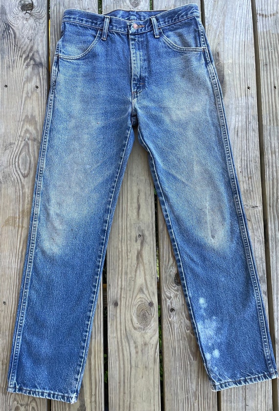 Vintage Rustler Jeans Broken In Western Denim Wor… - image 5