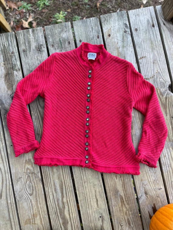 Diagonal button up cardigan hotsell