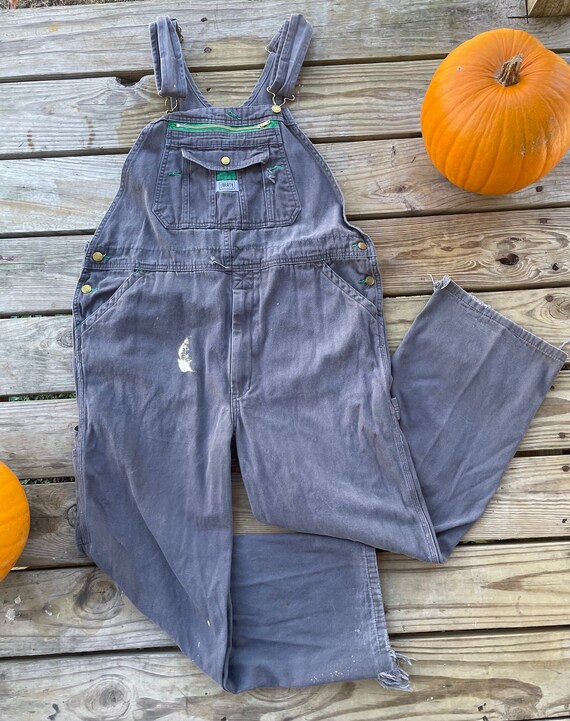 Gray liberty cheap overalls