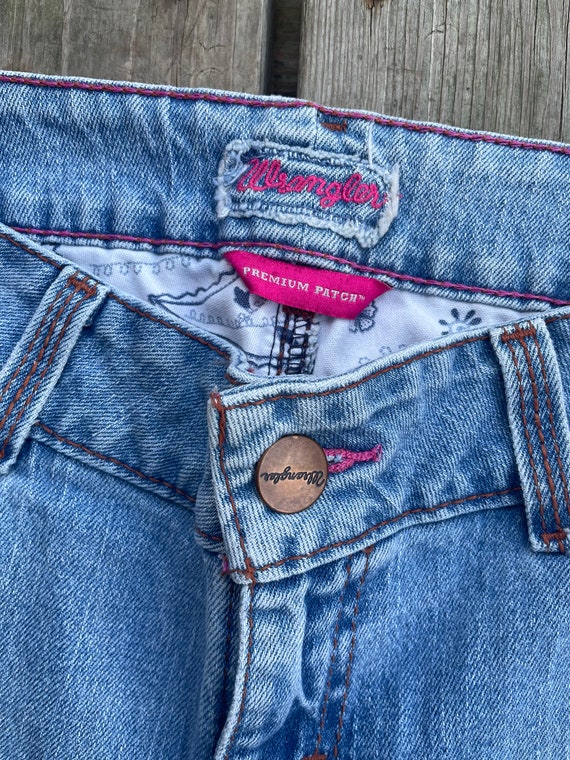 Wrangler Premium Patch Women’s 31W Jeans | Pink S… - image 8