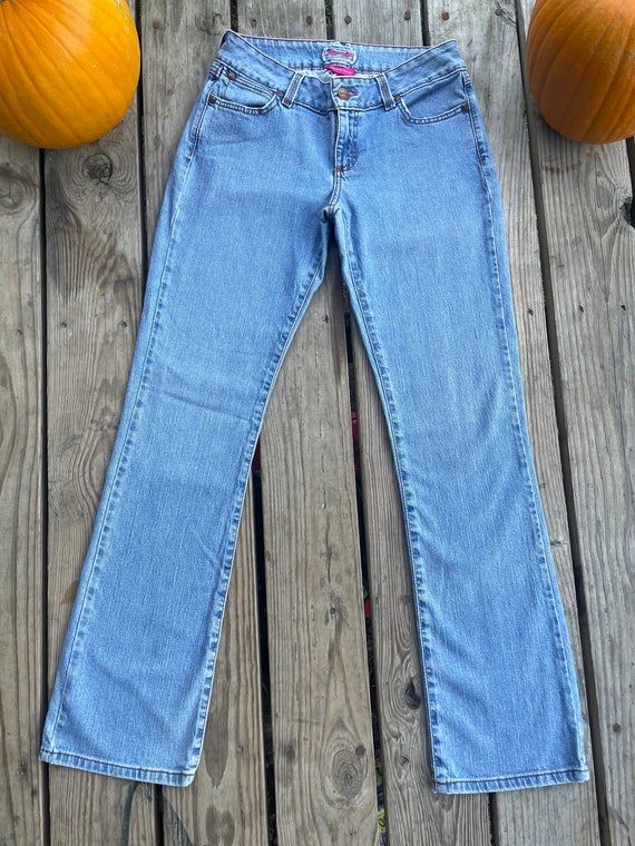 Wrangler Premium Patch Women’s 31W Jeans | Pink S… - image 4
