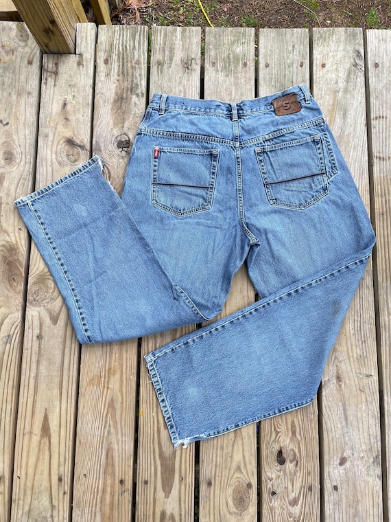 VINTAGE Shady Jeans 35x31 Baggy Loose Heavy Weigh… - image 8