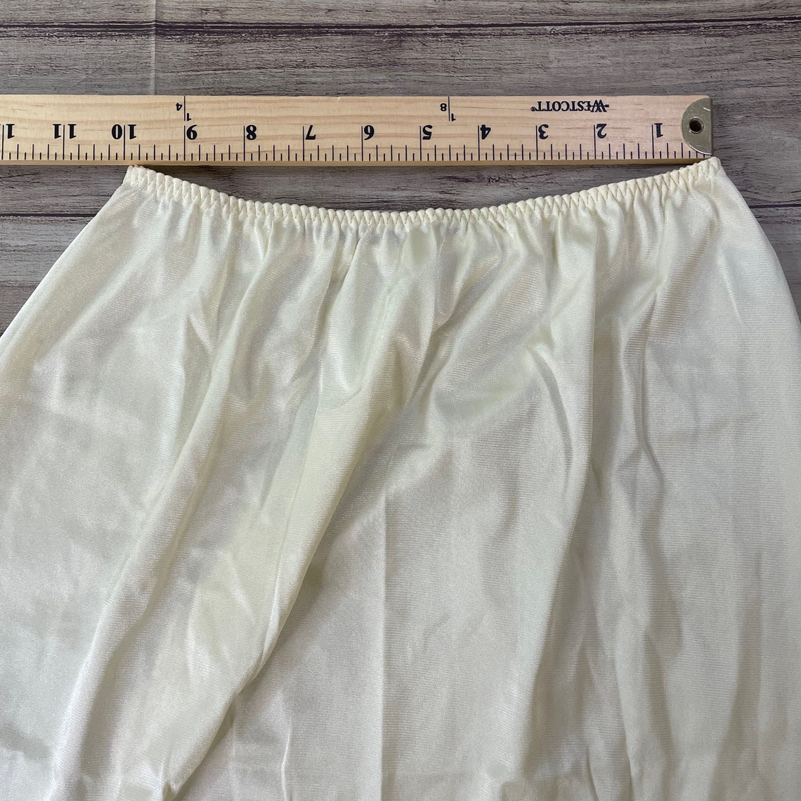 Vintage Vassarette Half Slip / Cream Color / Size Med / Made Etsy