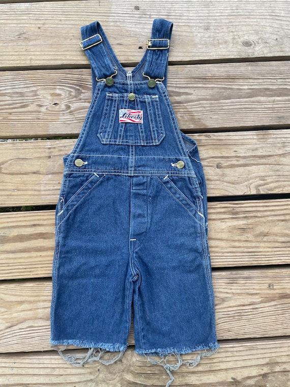 Liberty Denim Sz 5 Vintage Overalls for Kids Cuto… - image 3