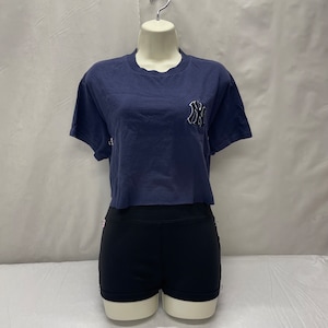 VINTAGE CROPPED YANKEES JERSEY - The Copper Closet