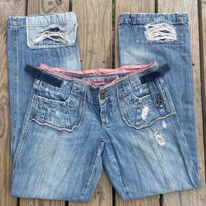 Y2k Baggy Low Rise Jeans - Etsy