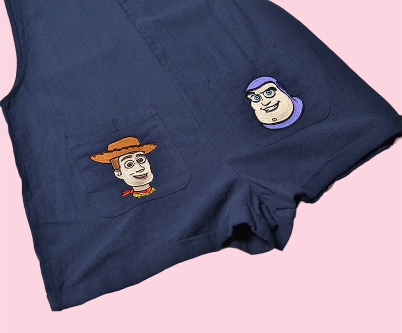 Women Toy Story Overall Toy Story Women Romper Disney Etsy