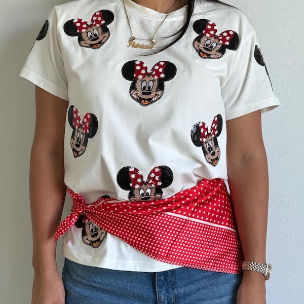 Minnie  Foil Balloon Tee
