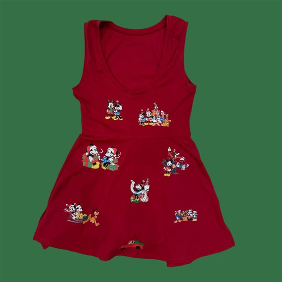 Christmas Classic Mickey and Friends Athletic Dress, Theme Park Women Dress,  - Etsy