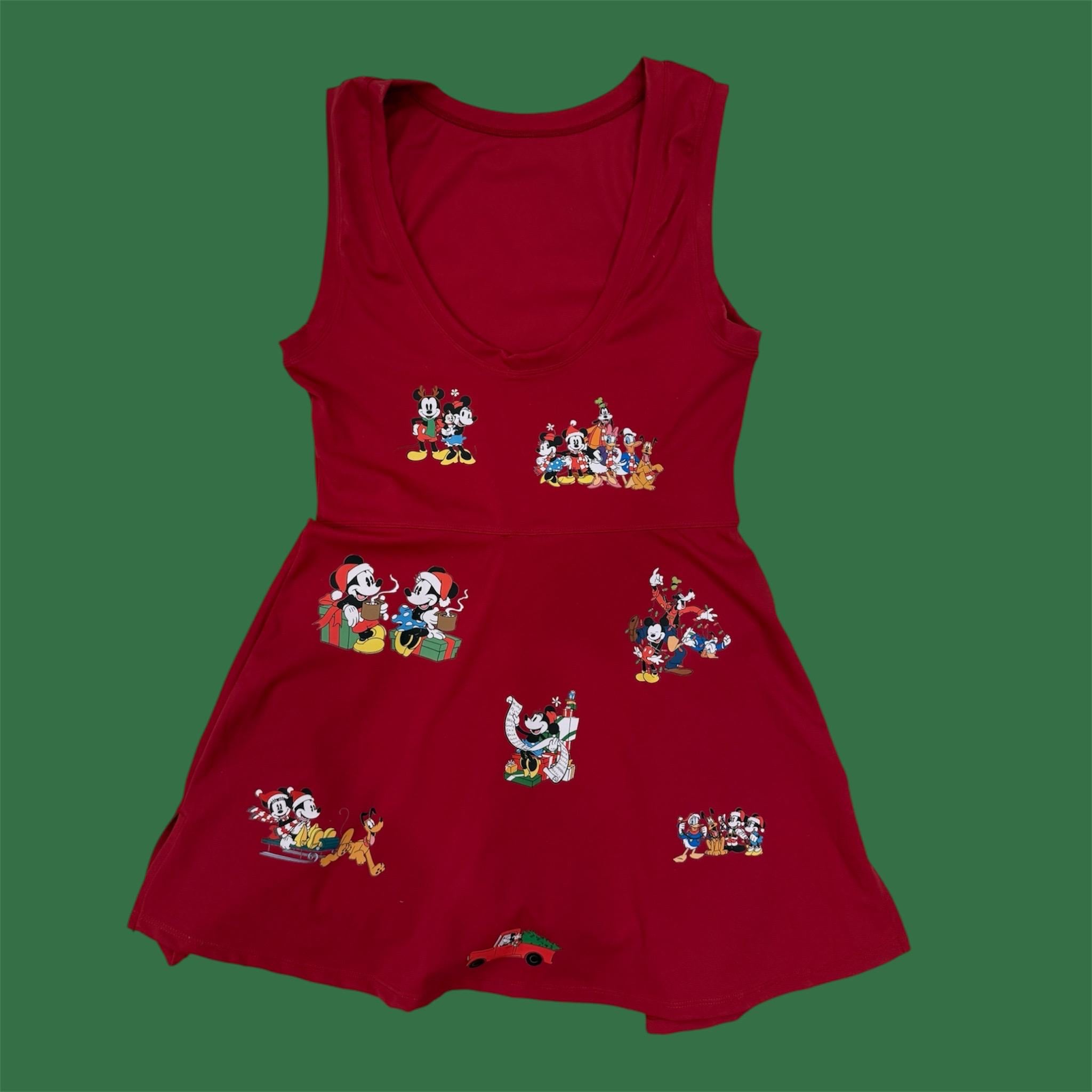 Christmas Classic Mickey and Friends Athletic Dress, Theme Park Women Dress,  - Etsy