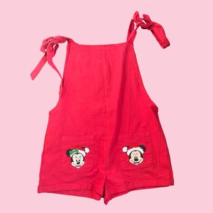 Women Mickey and Minnie Christmas Romper, Disney Women Romper, Disney Adult Romper
