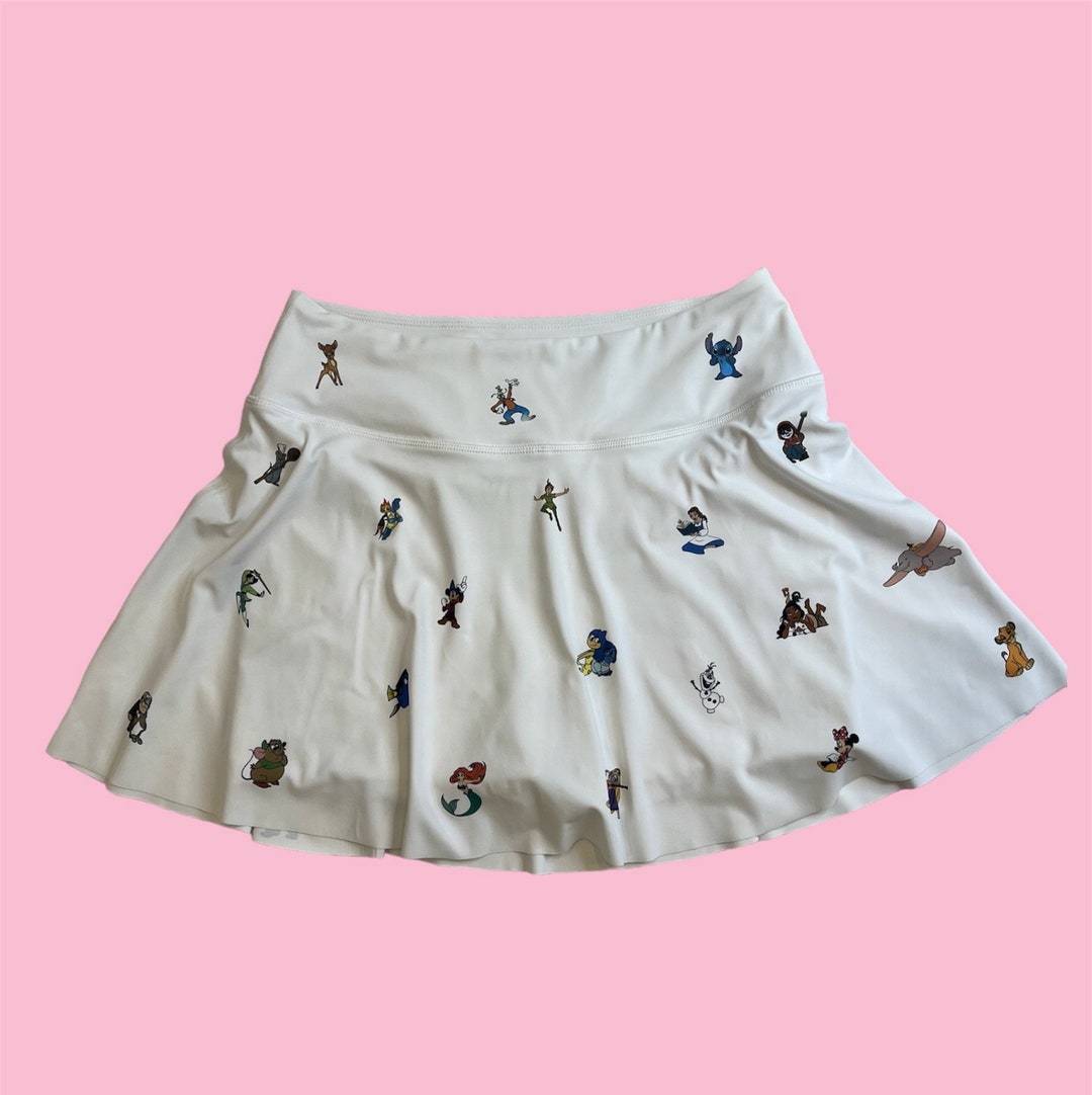 Characters Sport Skort, Disney Athletic Skirt, Disney Tennis Skirt