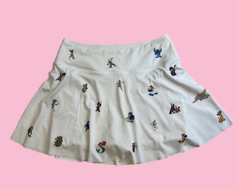 Characters  Sport Skort,  Athletic Skirt, vacation  Tennis Skirt