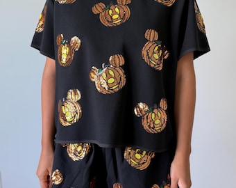 Magical Pumpkins Sequin Set , Disney Women Halloween Set