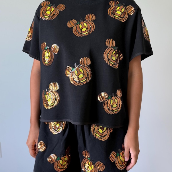 Magical Pumpkins Sequin Set , Disney Women Halloween Set