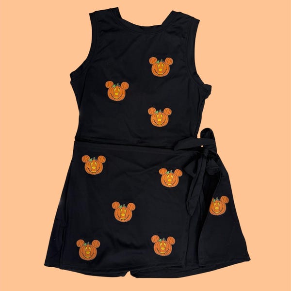 Pumpkins  Halloween Party Athletic Dress, Disney Adult dress, Not so scary outfit