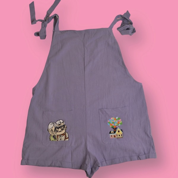 Women's 'Up' Movie Embroidered Romper