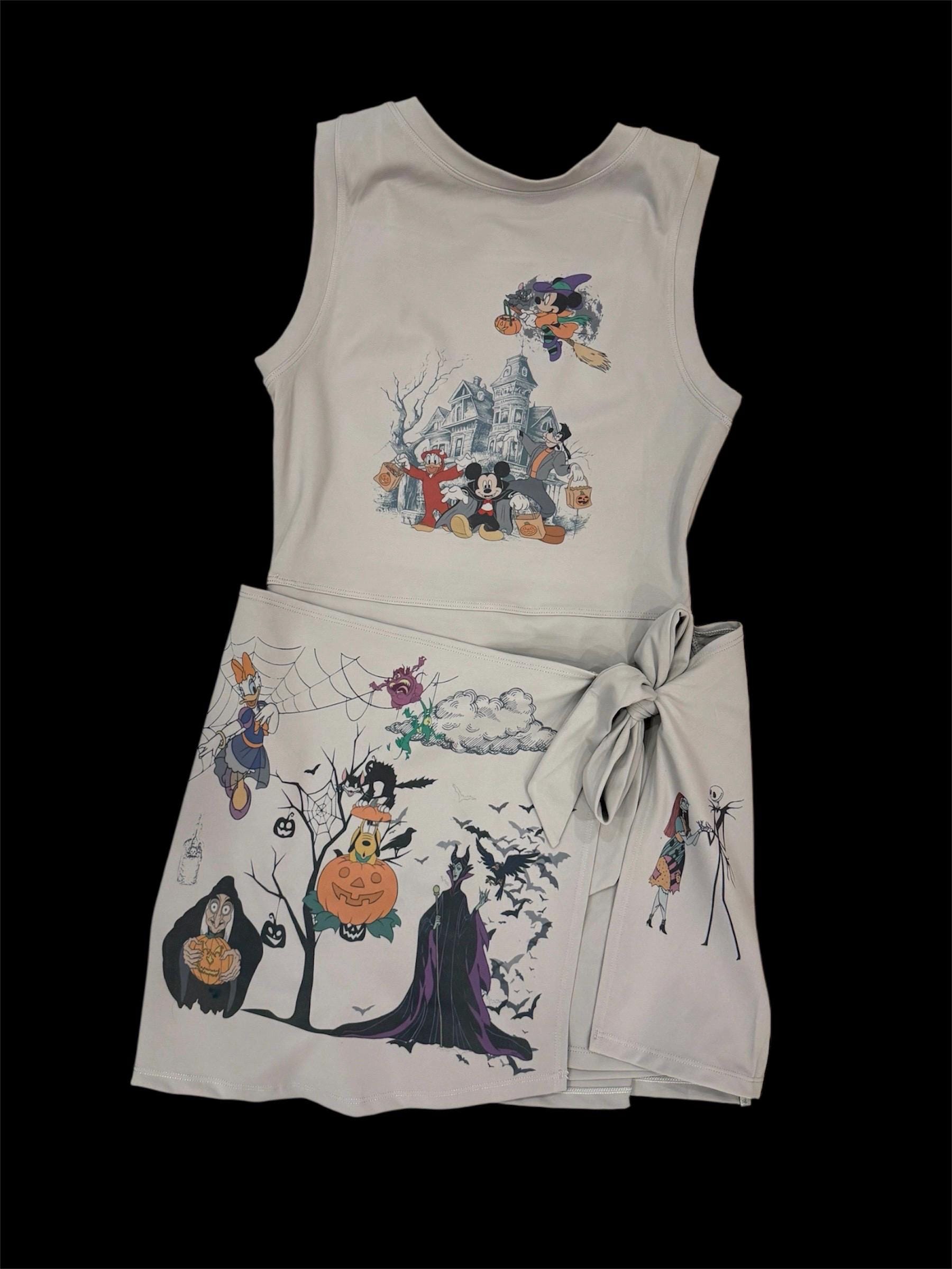 Magical Halloween Party Athletic Dress, Disney Adult dress, Not so scary outfit