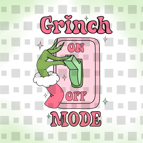 Grich Hand PNG, Grin Mode On Shirt, Movie Christmas Hoodie, That's It I'm not Going, Merry Grinmas, Gift for Christmas