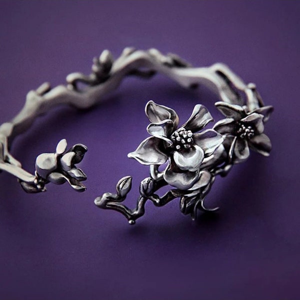 Tribal Vibe Rose Silver Unique Bracelet For All Occasions