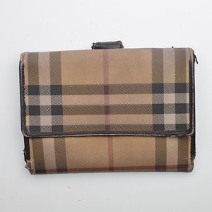 Burberry wallet etsy sale