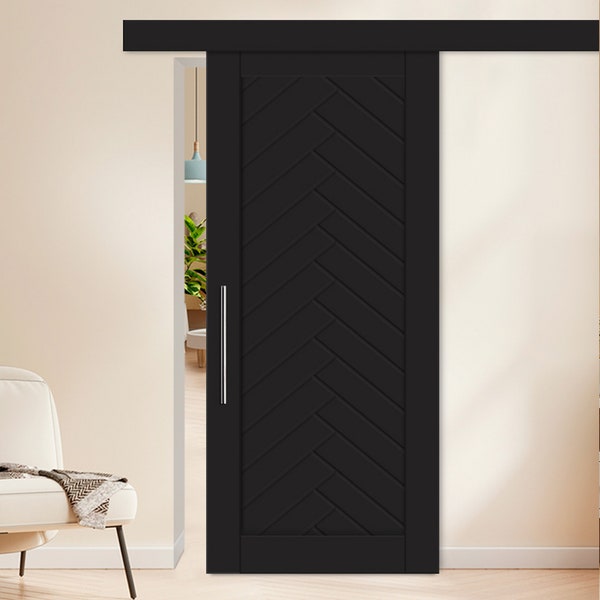 Sliding Wood Door Etsy