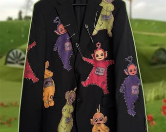 Punky “Teletubbies” remade blazer