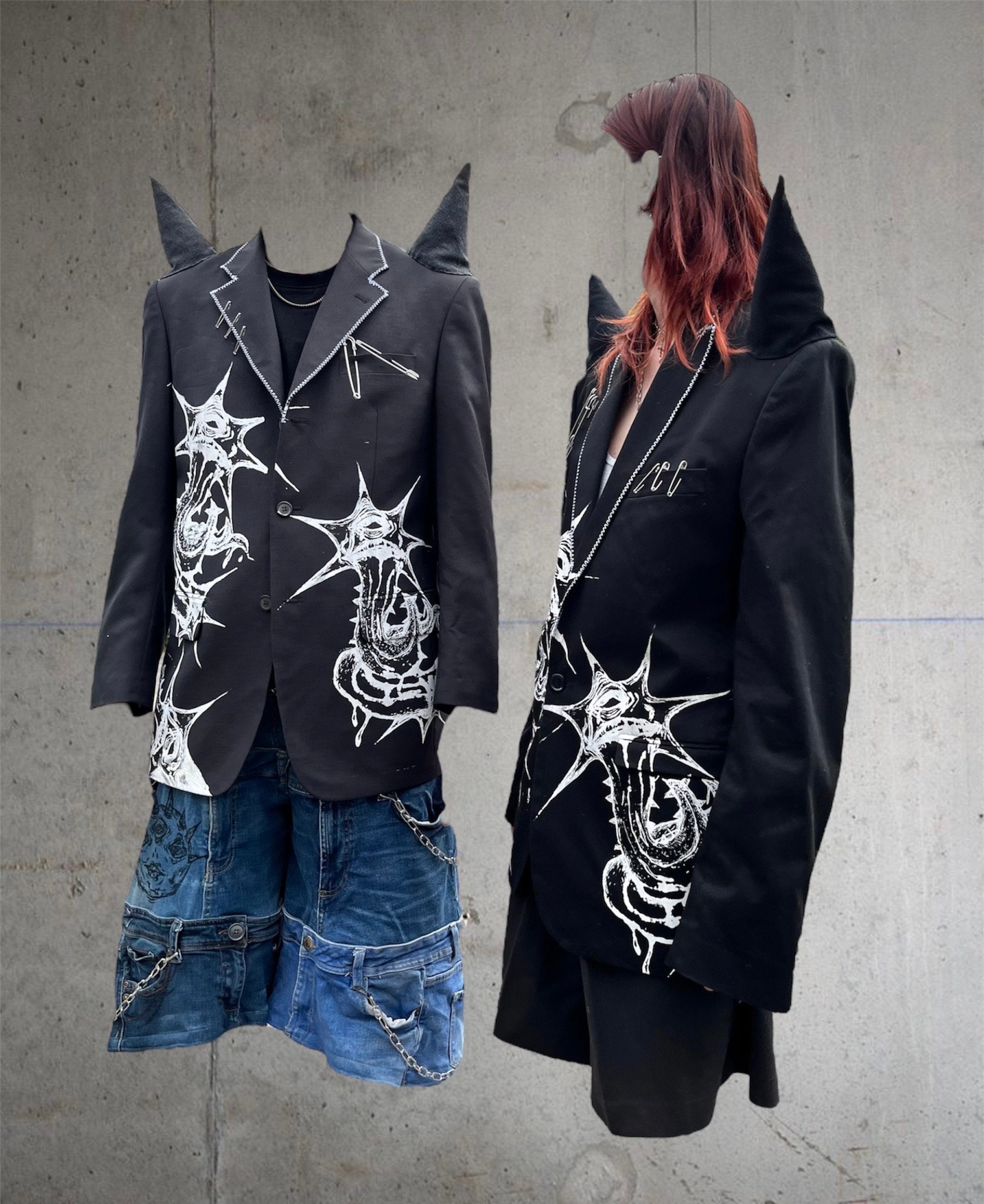 Funky Blazer Etsy