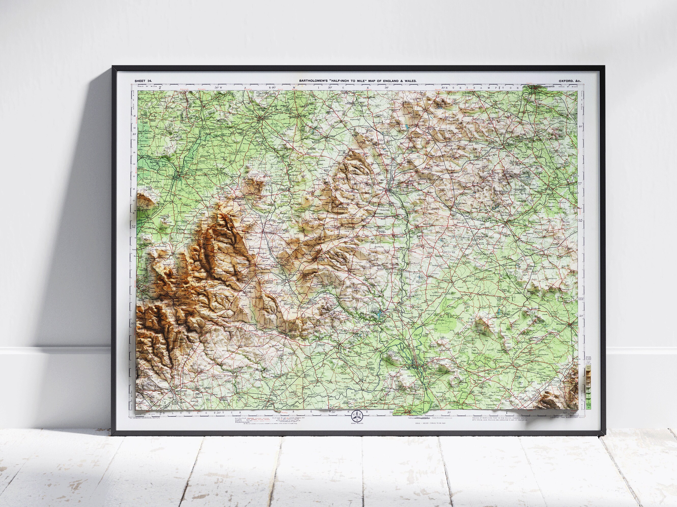 英国コッツウォルズAZ地域地図 詳細地図 希少 英国コッツウォルズAZ地域地図 詳細地図 希少 - メルカリ